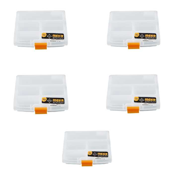 جعبه ابزار مهر مدل ORG-1 بسته 5 عددی