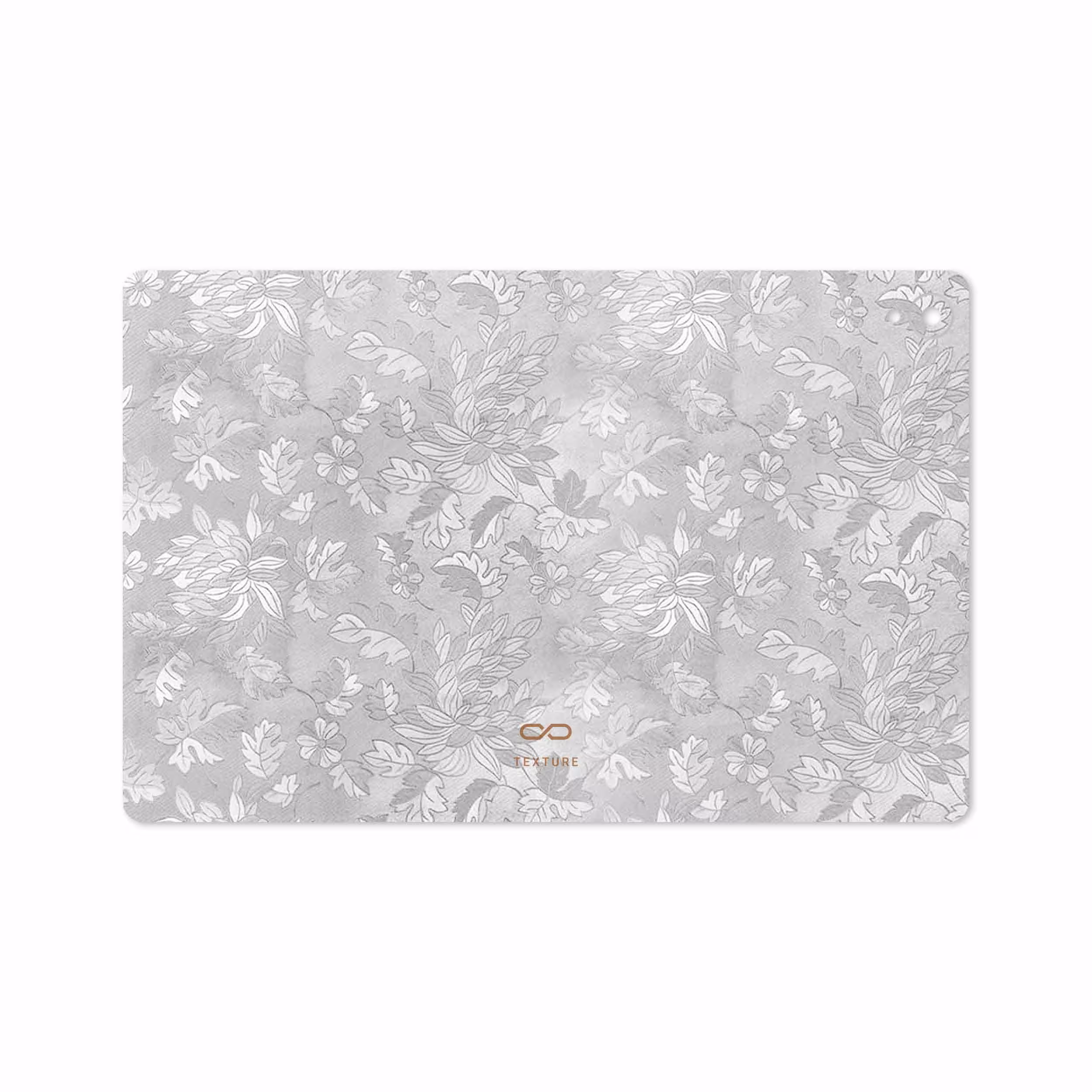 برچسب پوششی ماهوت مدل Silver-Wildflower مناسب برای تبلت هوآوی Mediapad M6 10.8 2019
