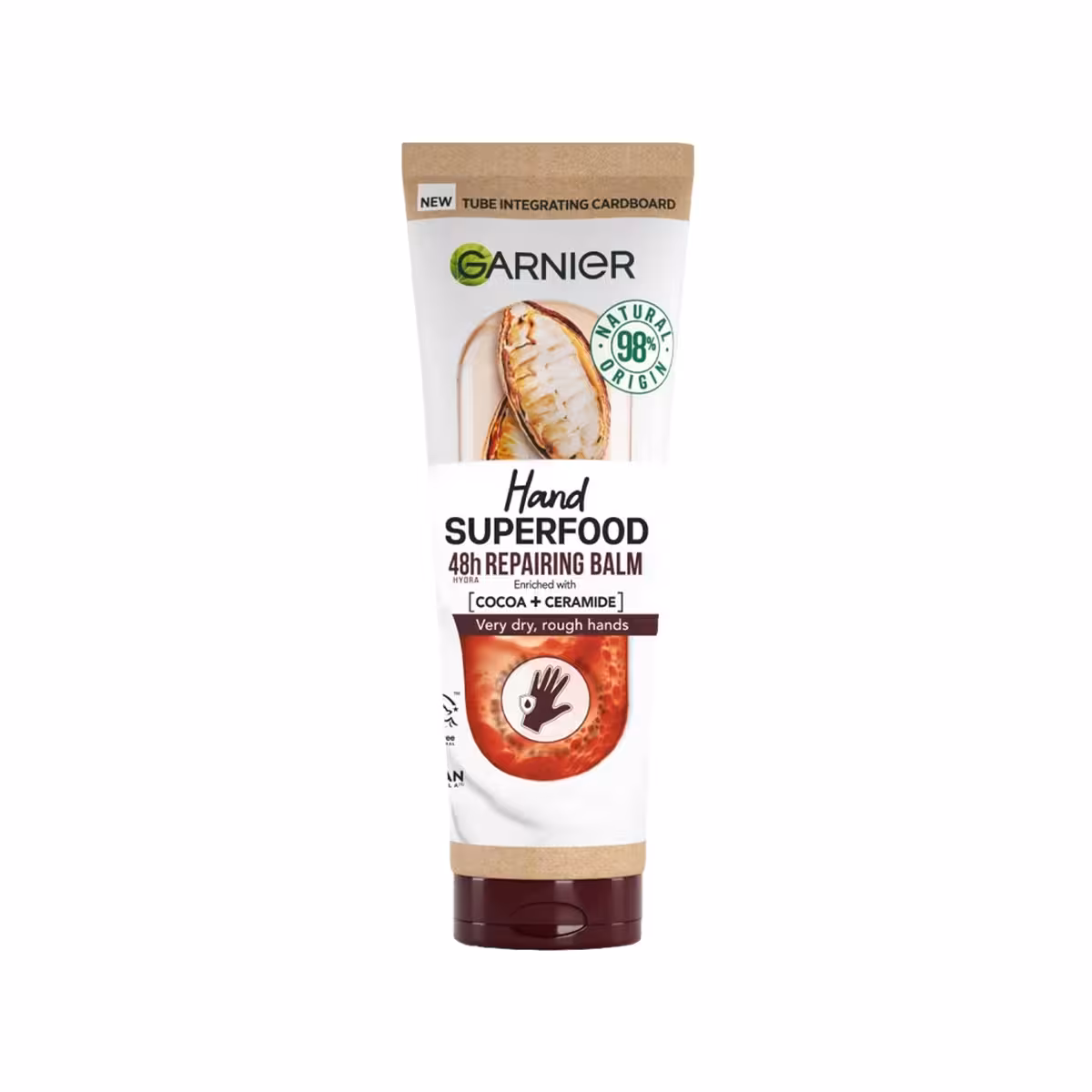 کرم دست گارنیر حاوی کره کاکائو و سرامید Garnier Superfood