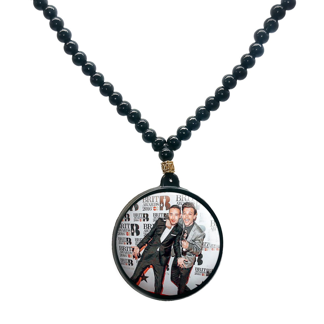 گردنبند پرمانه طرح One Direction کد pmd.13593 مدل دو طرفه