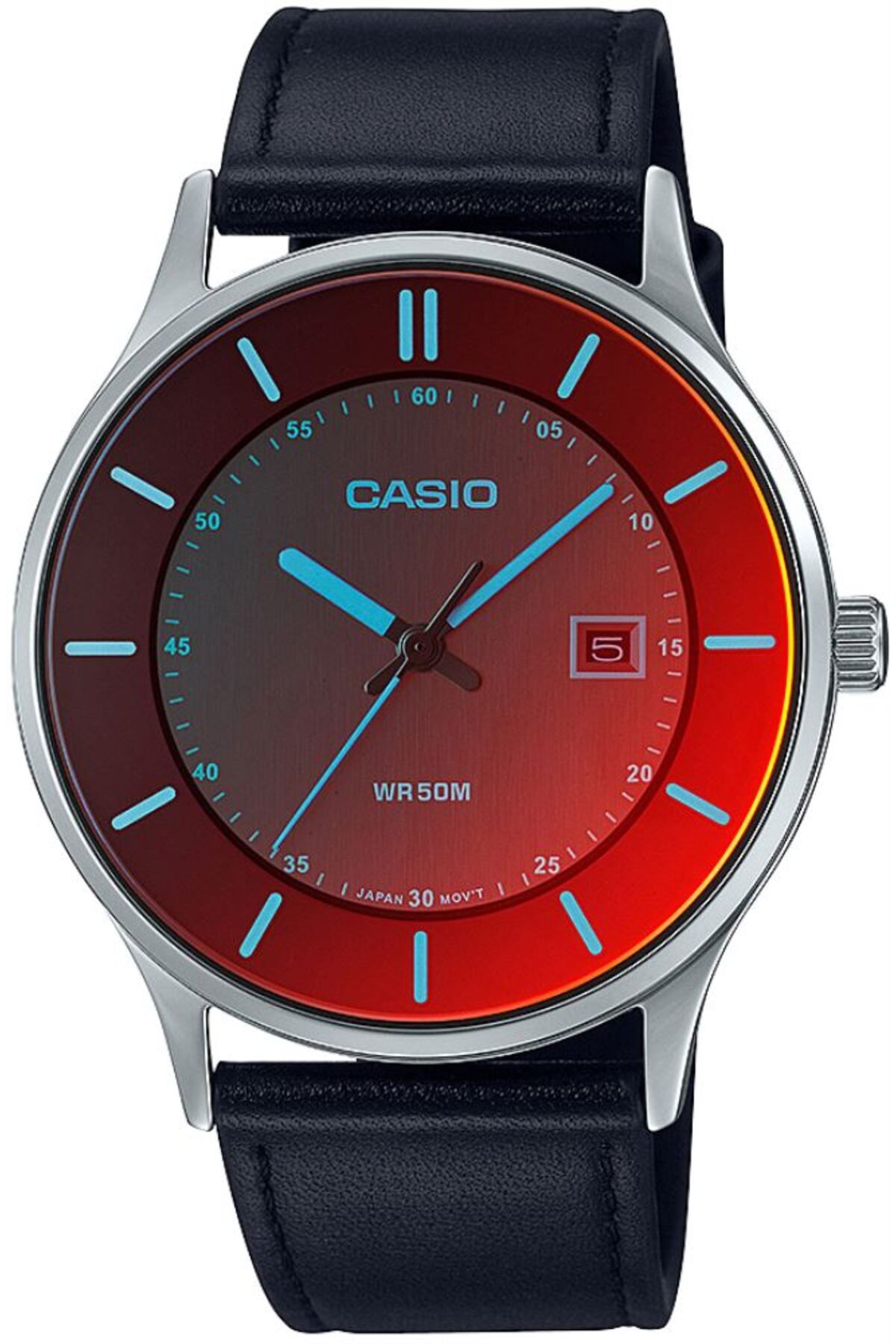 ساعت خاکستری مردانه مچی MTP 1VDF Casio