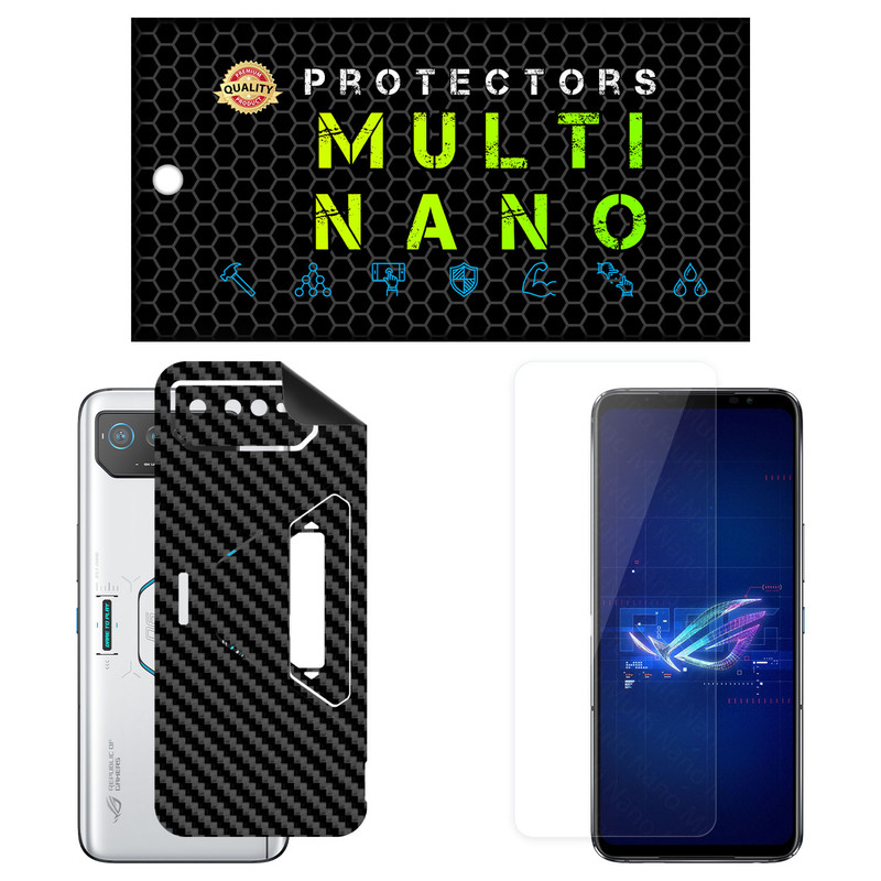 محافظ صفحه نمایش مولتی نانو مدل X-SFC مناسب برای گوشی موبایل ایسوس ROG Phone 6 به همراه برچسب پوششی | کالا برتری