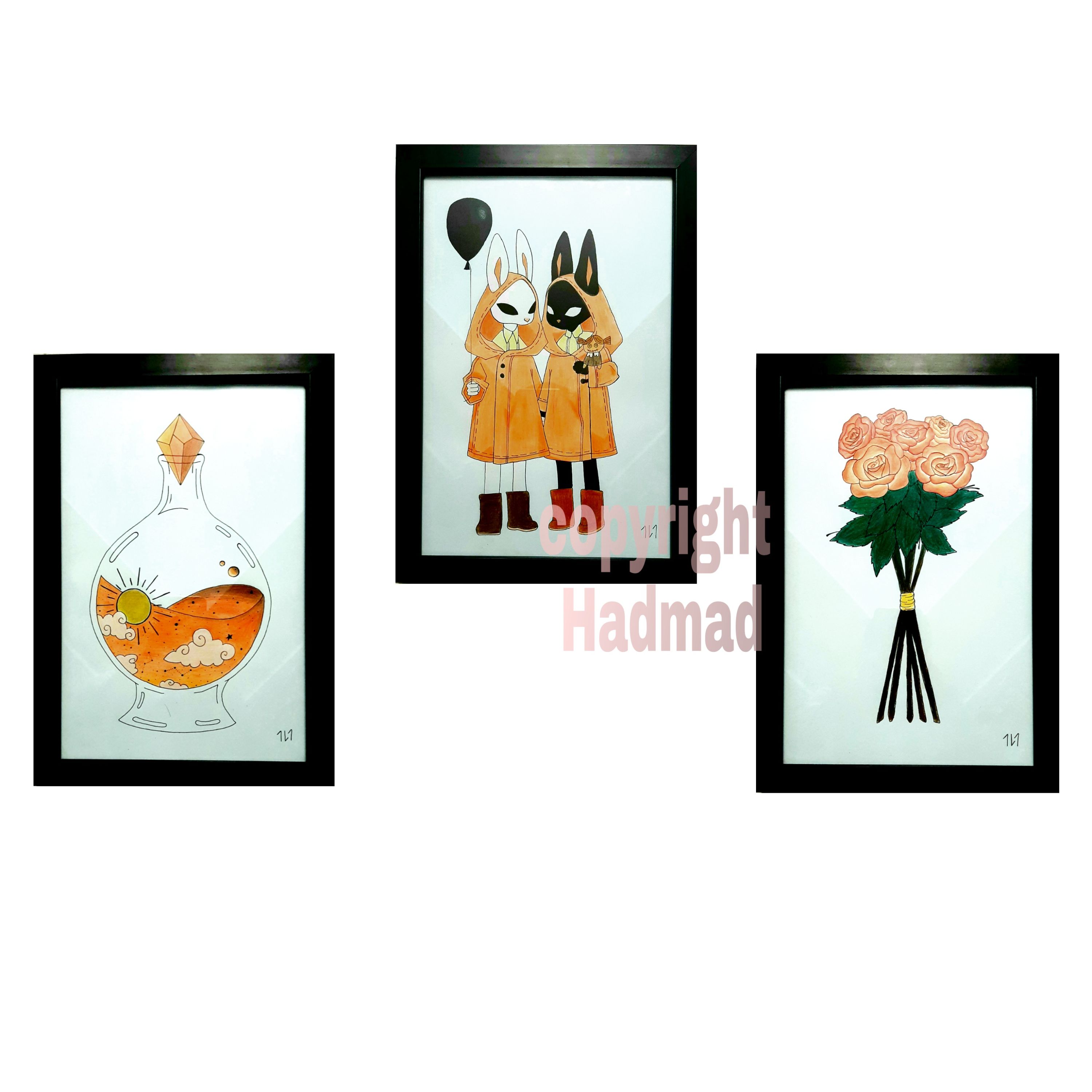 تابلو دکوراتیو  تنالیته کرم