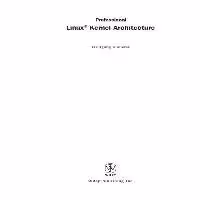 خرید و دانلود نسخه کامل کتاب Professional Linux kernel architecture
