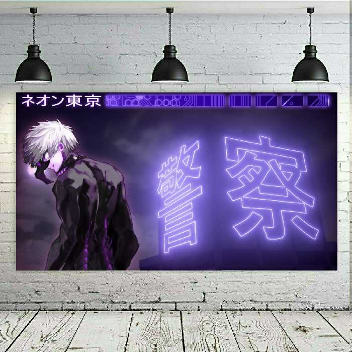 تابلو بوم طرح انیمه توکیو غول مدل SDB8609