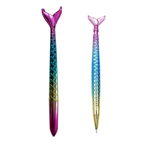 خودکار مدل پری دریایی هولوگرامی به همراه مداد نوکی 0.7 میلی متری