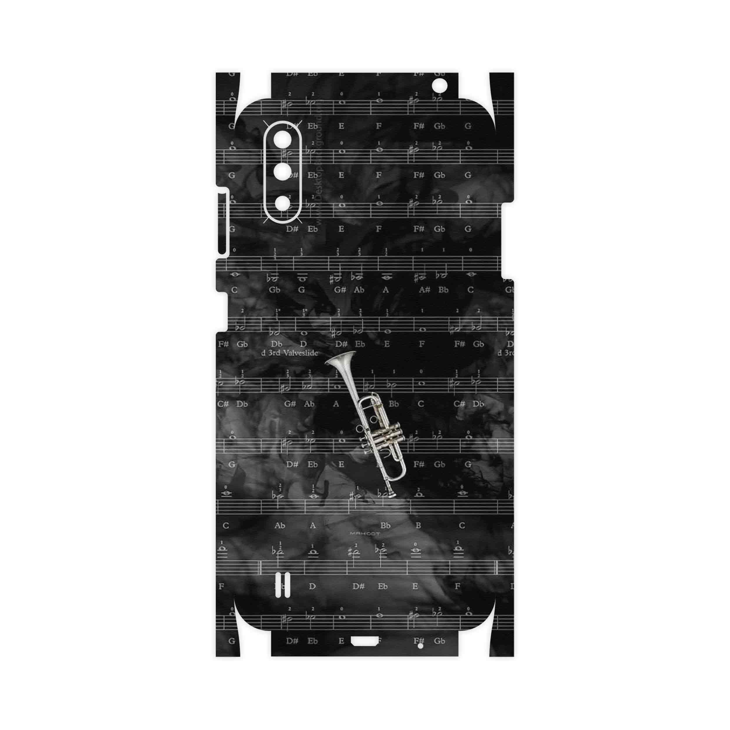 برچسب پوششی ماهوت مدل Trumpet-FullSkin مناسب برای گوشی موبایل سامسونگ Galaxy A01