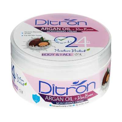 کرم مرطوب کننده دیترون مدل Argan oil حجم 200 میلی لیتر
