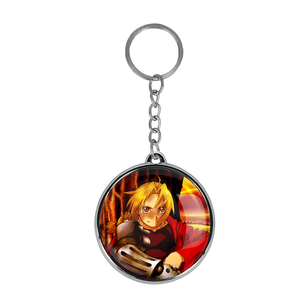 جاکلیدی خندالو طرح ادوارد الریک انیمه کیمیاگر تمام فلزی مدل دوطرفه کد 1268212683