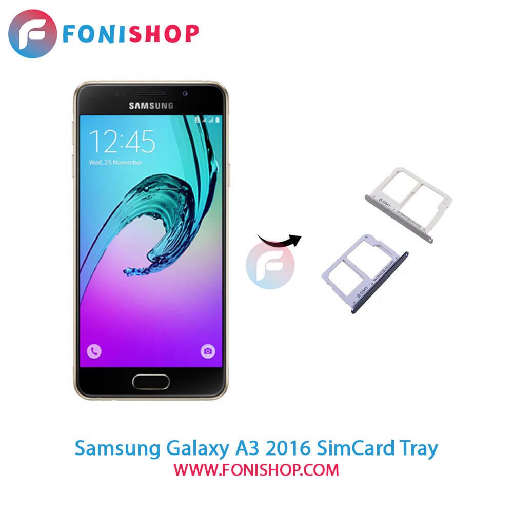 خشاب سیم کارت اصلی سامسونگ Samsung Galaxy A3 2016