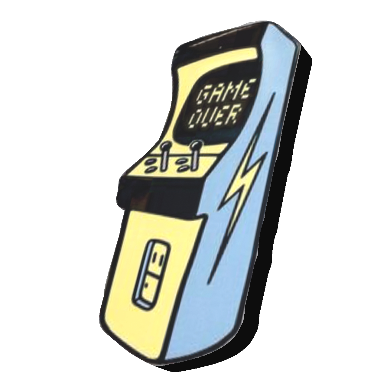 استیکر چوبی موبایل مدل Computer