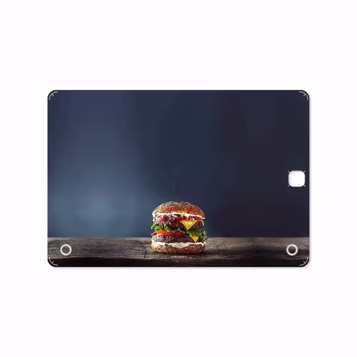 برچسب پوششی ماهوت مدل Hamburger مناسب برای تبلت سامسونگ Galaxy Tab A 9.7 2015 T550