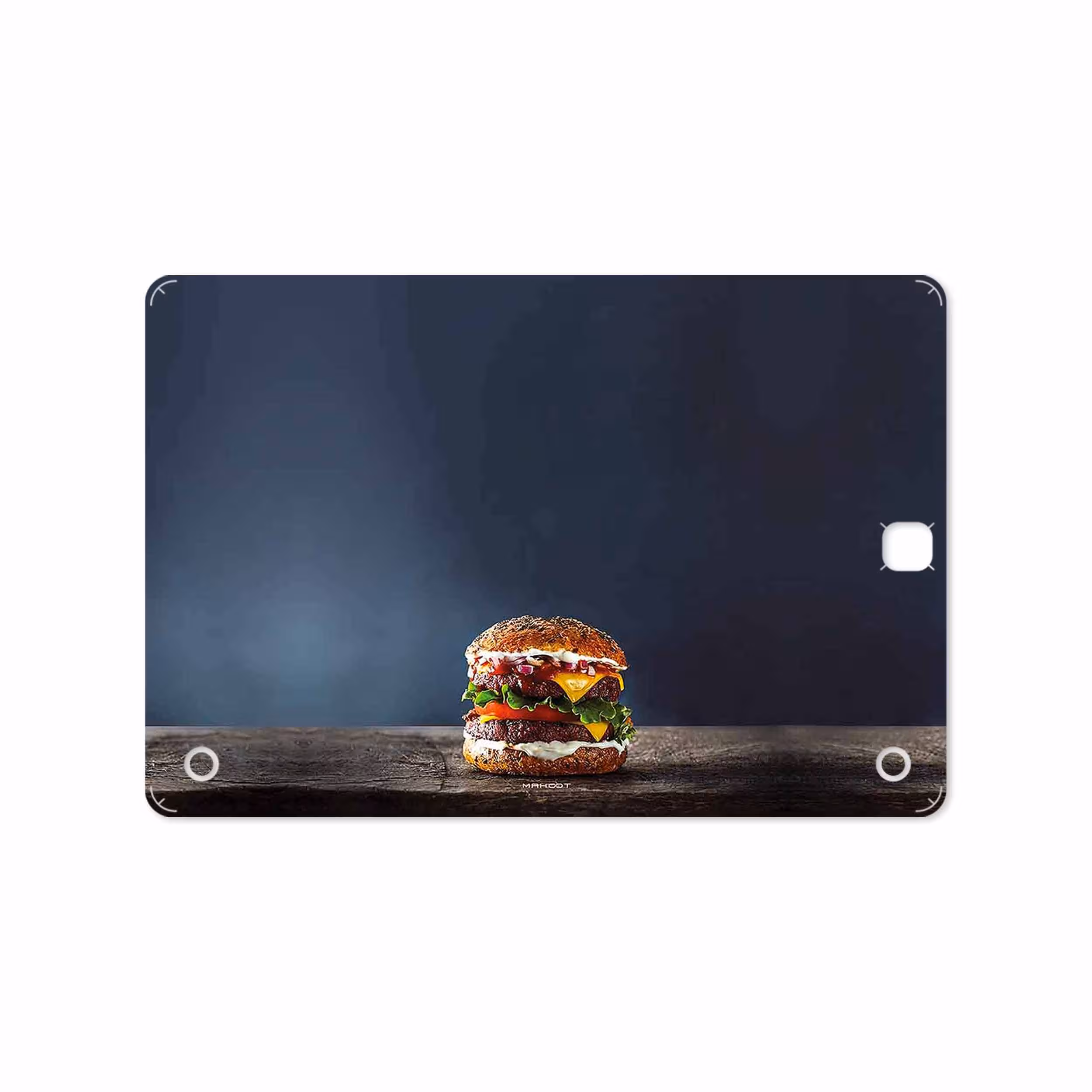 برچسب پوششی ماهوت مدل Hamburger مناسب برای تبلت سامسونگ Galaxy Tab A 9.7 2015 T550