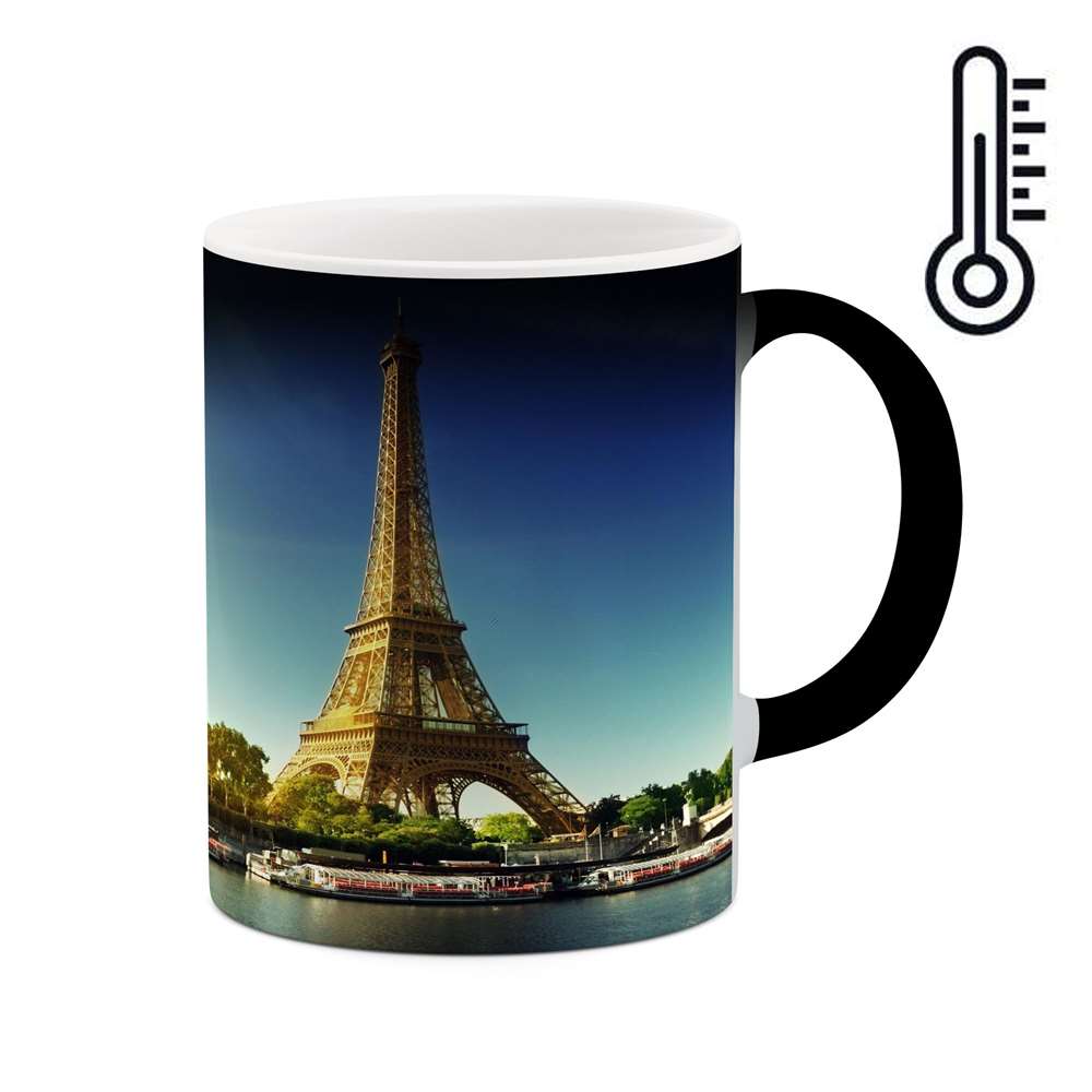 ماگ حرارتی طرح برج ایفل پاریس مدل mgph14545