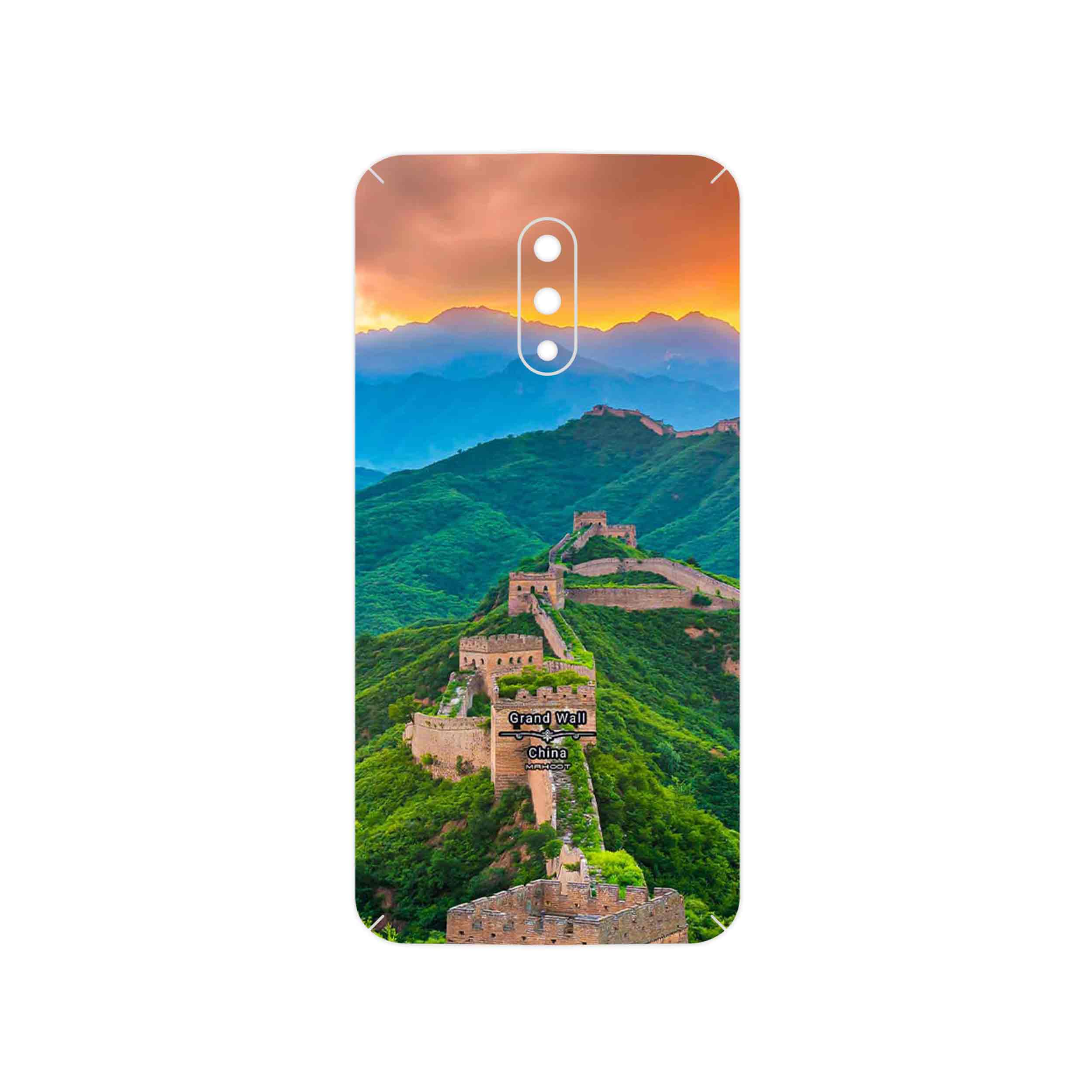 برچسب پوششی ماهوت مدل China Grand Wall مناسب برای گوشی موبایل وان پلاس 7