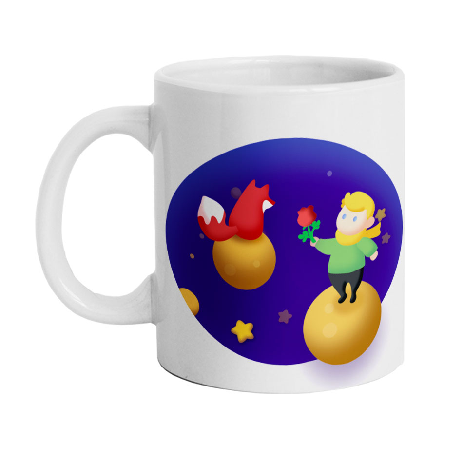 ماگ دارلی طرح شازده کوچولو مدل M1113