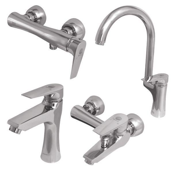 ست شیرآلات شیبه مدل سیروان