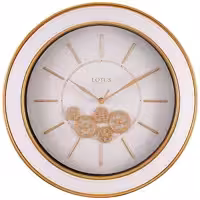 ساعت دیواری لوتوس مدل -GC-300301-WHITE-TOPSFIELD 