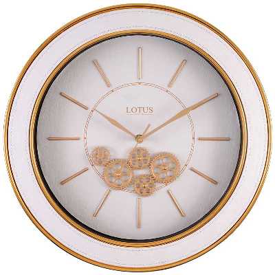 ساعت دیواری لوتوس مدل -GC-300301-WHITE-TOPSFIELD 