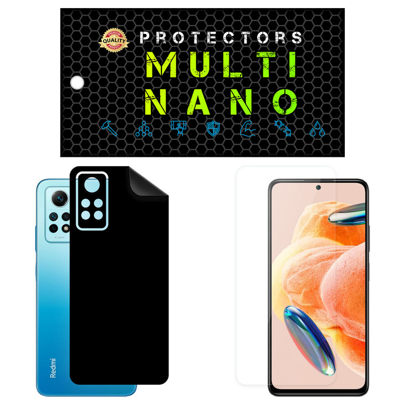 محافظ صفحه نمایش مولتی نانو مدل X-SFM مناسب برای گوشی موبایل شیائومی Redmi Note 12 Pro 4G به همراه برچسب پوششی | کالا برتری