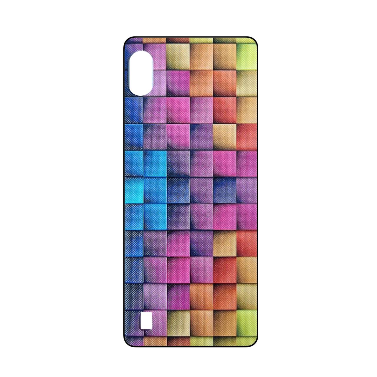 کاور مدل bili-a10 طرح هفت رنگ مناسب برای گوشی موبایل سامسونگ galaxy a10