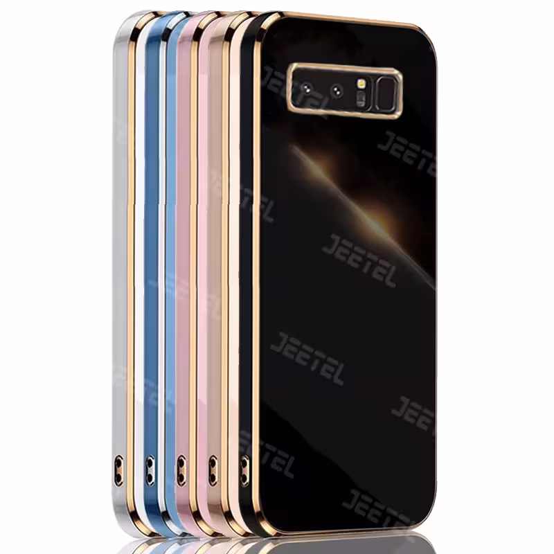 کاور مای کیس گلدلاین برای Samsung Galaxy Note 8 (الکتروپلیتینگ 6D اورجینال)