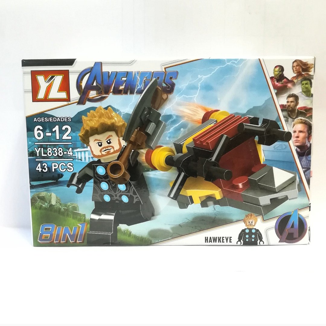 لگو کوچک شخصیت hawkeye اونجرز مدل YL838 بازی فکری اسباب بازی