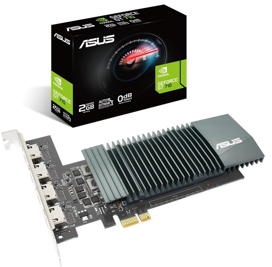 کارت گرافیک ایسوس مدل GT710-4H-SL-2GD5 حافظه 2 گیگابایت