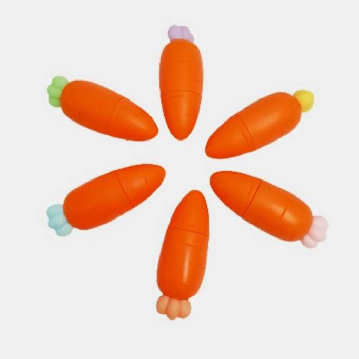  ماژیک علامت گذار طرح هویج بسته 6عددی