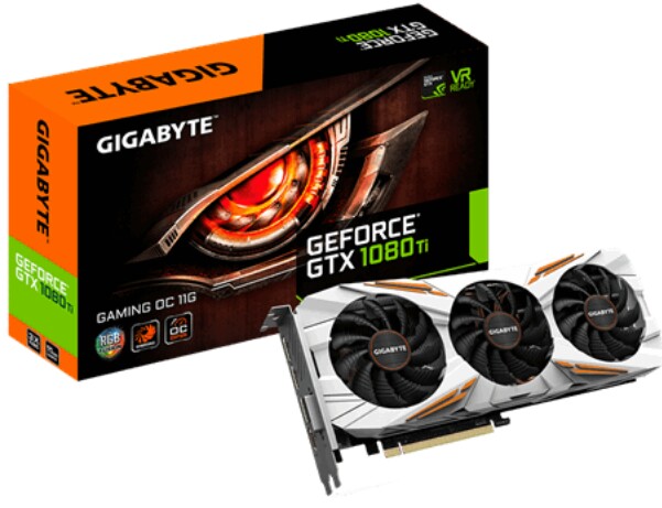 کارت گرافیک گیگابایت جی تی ایکس 1080 تی آی گیمینگ اوسی با حافظه 11 گیگابایت