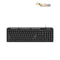 خرید و قیمت صفحه کلید باسیم کینگ استار مدل KB66 - با حروف حک شده فارسی