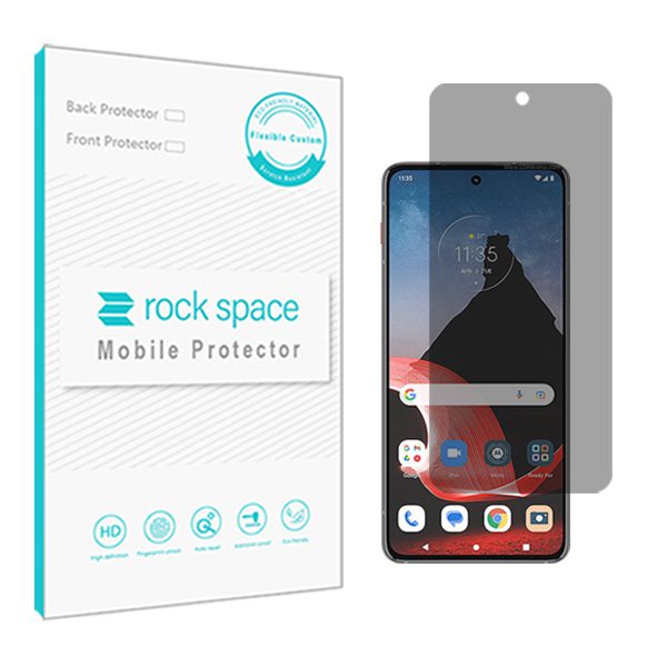 گلس موتورولا ThinkPhone مدل نانو هیدروژل پرایوسی برند راک اسپیس کد S
