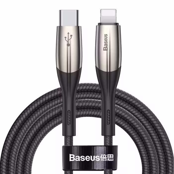 کابل تبدیل USB-C به لایتنینگ باسئوس مدل CATLSP-B09 طول 2 متر