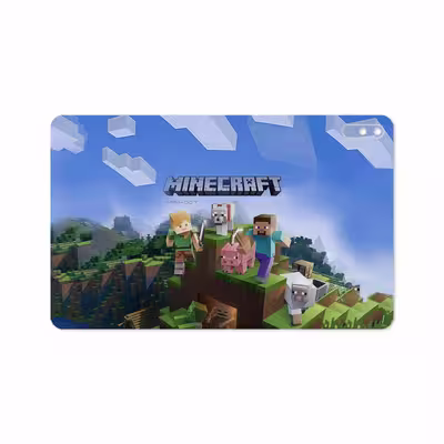برچسب پوششی ماهوت مدل Minecraft-Game مناسب برای تبلت هوآوی Matepad 10.4 2020 BAH3-L09
