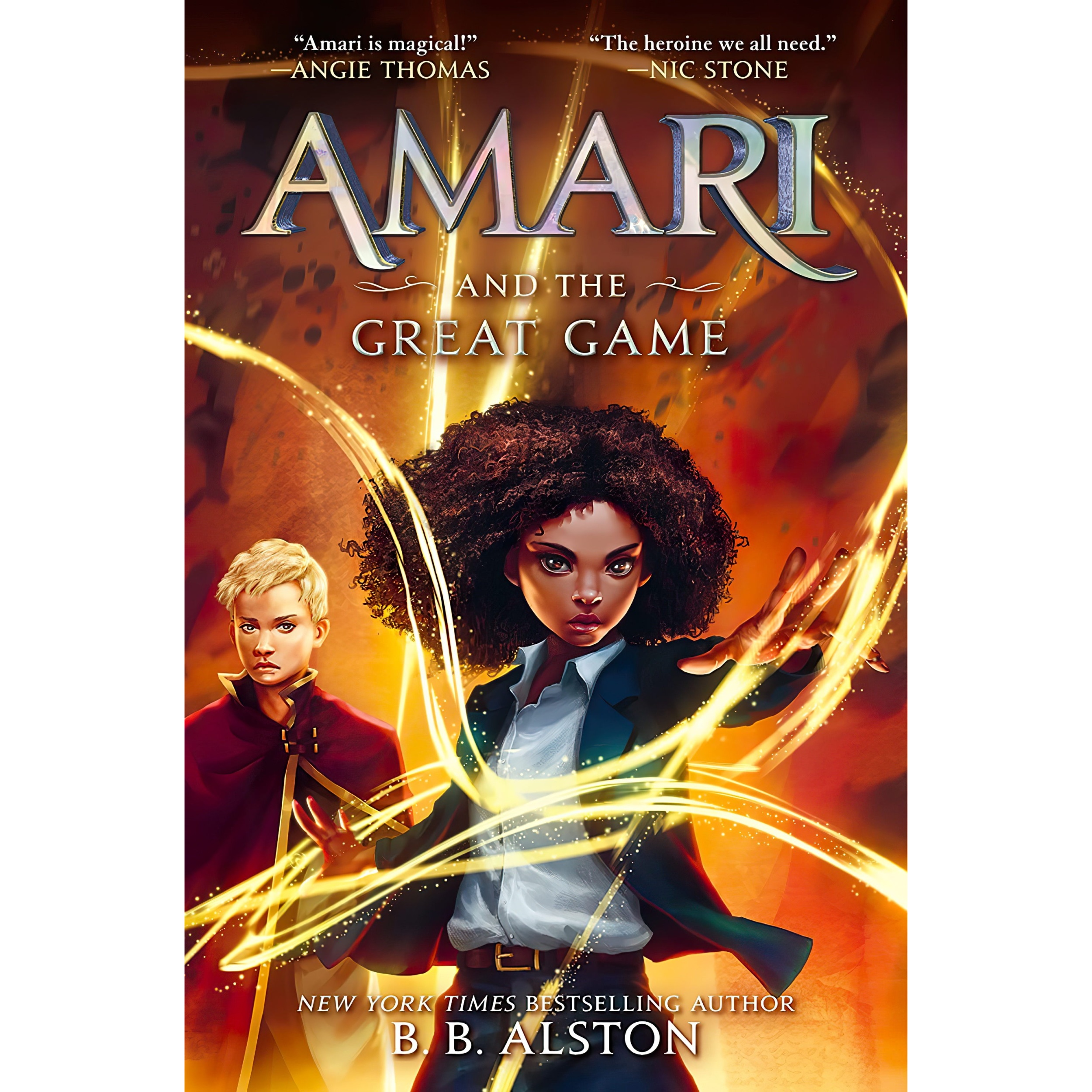 کتاب Amari and the Great Game اثر B B Alston انتشارات Balzer Bray