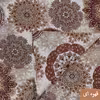 ملحفه تشک مهمان آرین مدل خورشید یکنفره سایز 195x100 سانتی متر