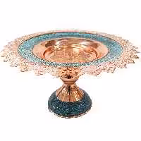 شیرینی خوری فیروزه کوبی مدل لب قلم کد 40p20