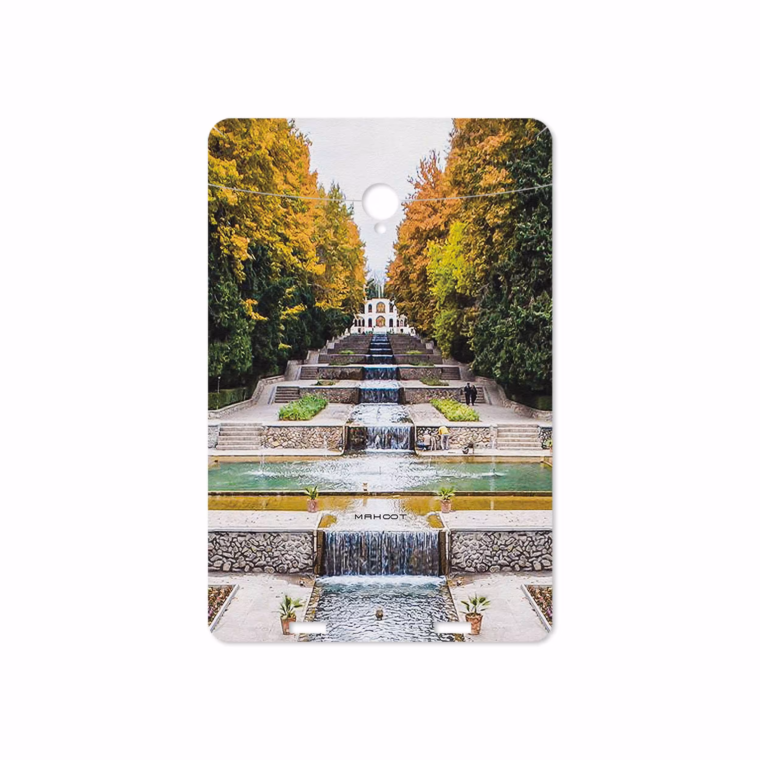 برچسب پوششی ماهوت مدل SHAHZADEH-Garden مناسب برای تبلت وریکو Unipad