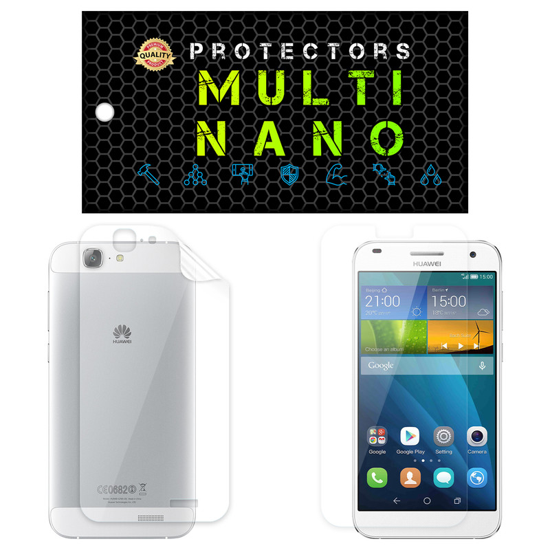 محافظ صفحه نمایش مولتی نانو مدل X-SFT مناسب برای گوشی موبایل هوآوی Ascend G7 به همراه محافظ پشت | کالا برتری