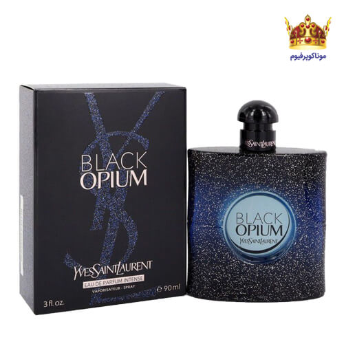 ادکلن ایو سن لورن بلک اوپیوم اینتنس | قیمت ایو سن لورن بلک اوپیوم اینتنس | Yves Saint Laurent Black Opium Intense | موناکوپرفیوم