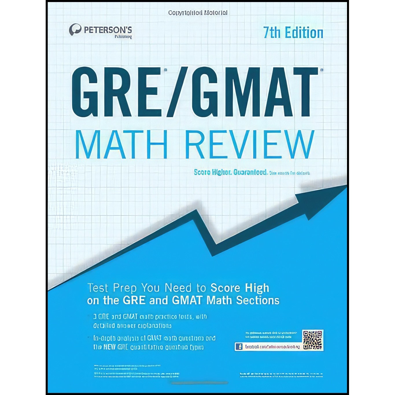 کتاب زبان اصلی GREGMAT Math Review  اثر Peterson s