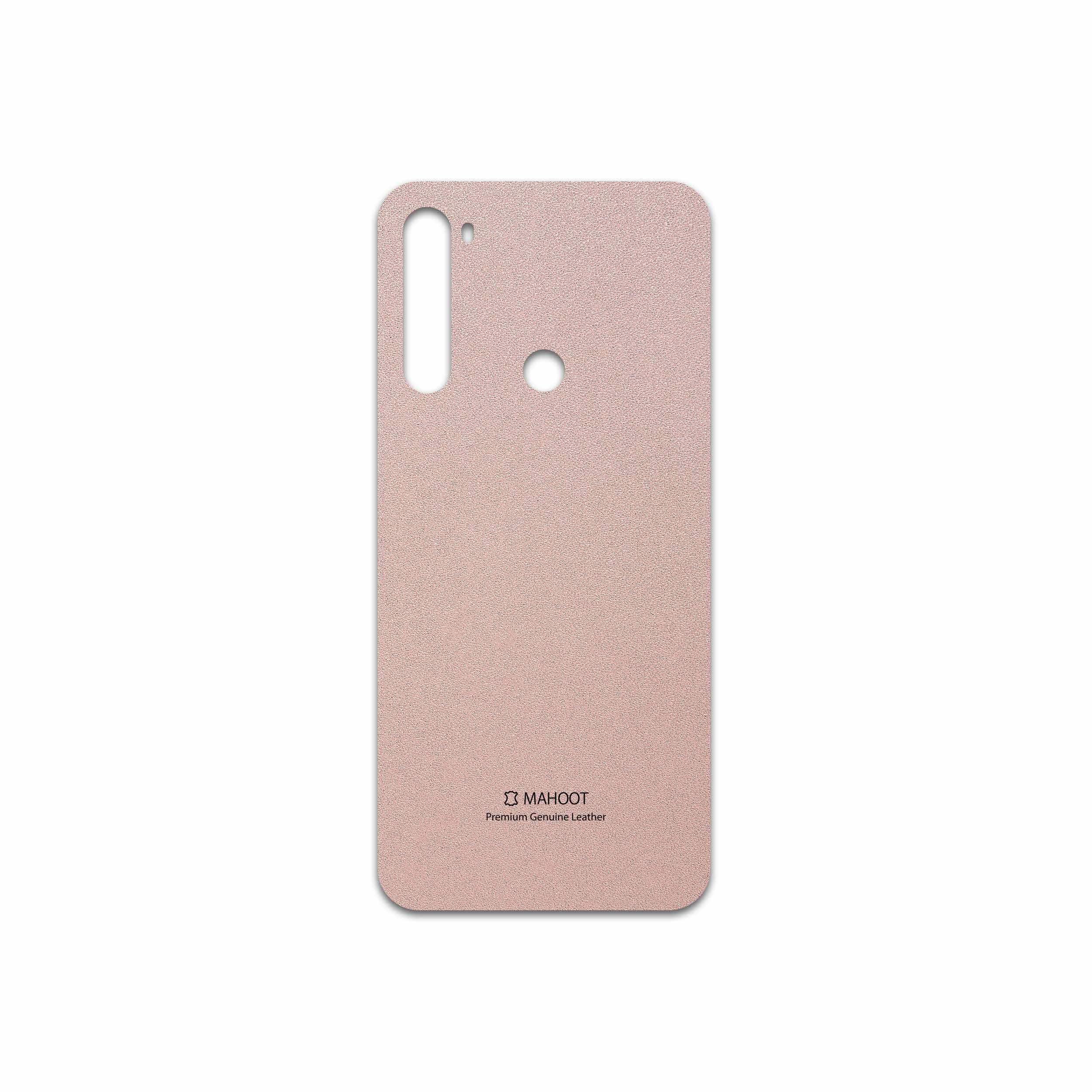 برچسب پوششی ماهوت مدل Rose Gold Leather مناسب برای گوشی موبایل شیائومی Redmi Note 8T