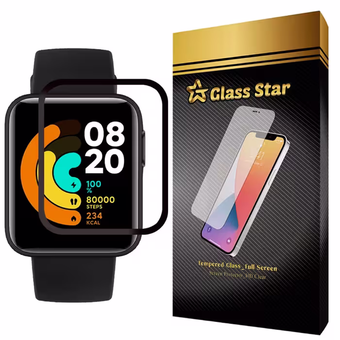 محافظ صفحه نمایش گلس استار نانو مدل PMGA-Glass مناسب برای ساعت هوشمند شیائومی Mi Watch2 Lite