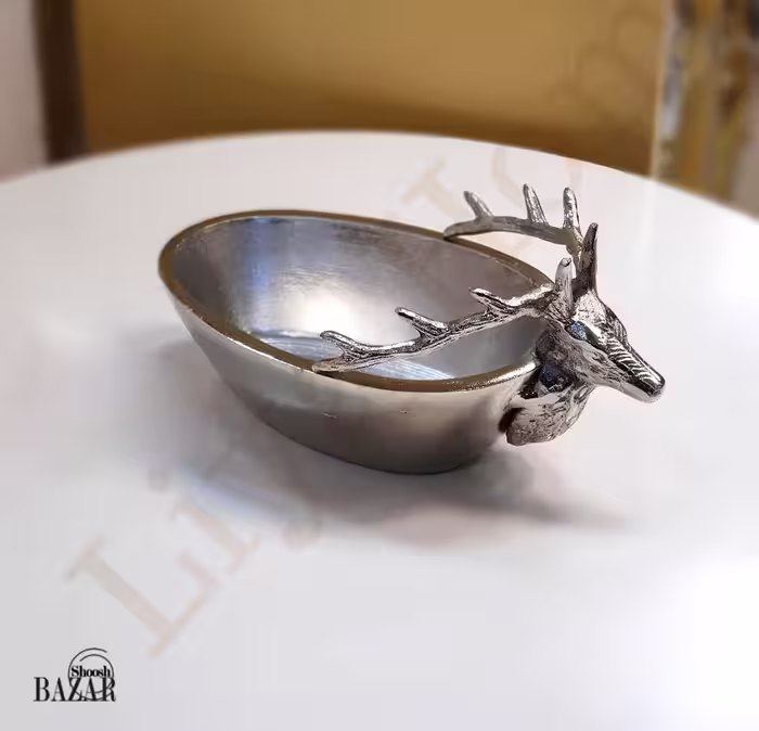 کاسه دکوری طرح گوزن سایز 16*29
