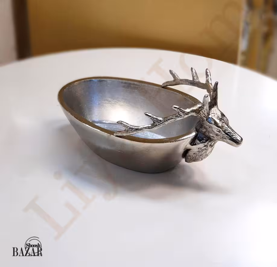 کاسه دکوری طرح گوزن سایز 16*29