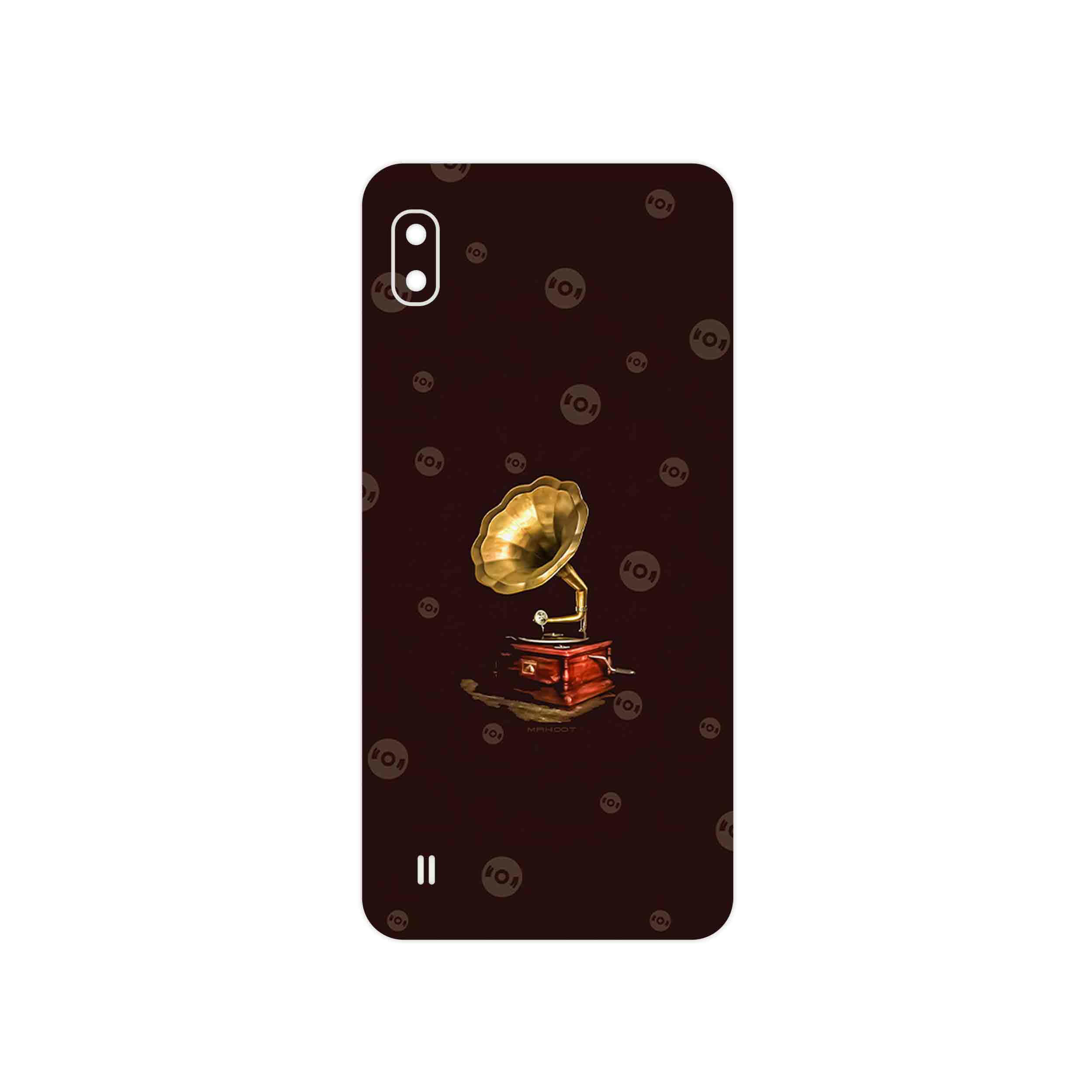 برچسب پوششی ماهوت مدل Gramophone Nostalgia مناسب برای گوشی موبایل سامسونگ Galaxy A10