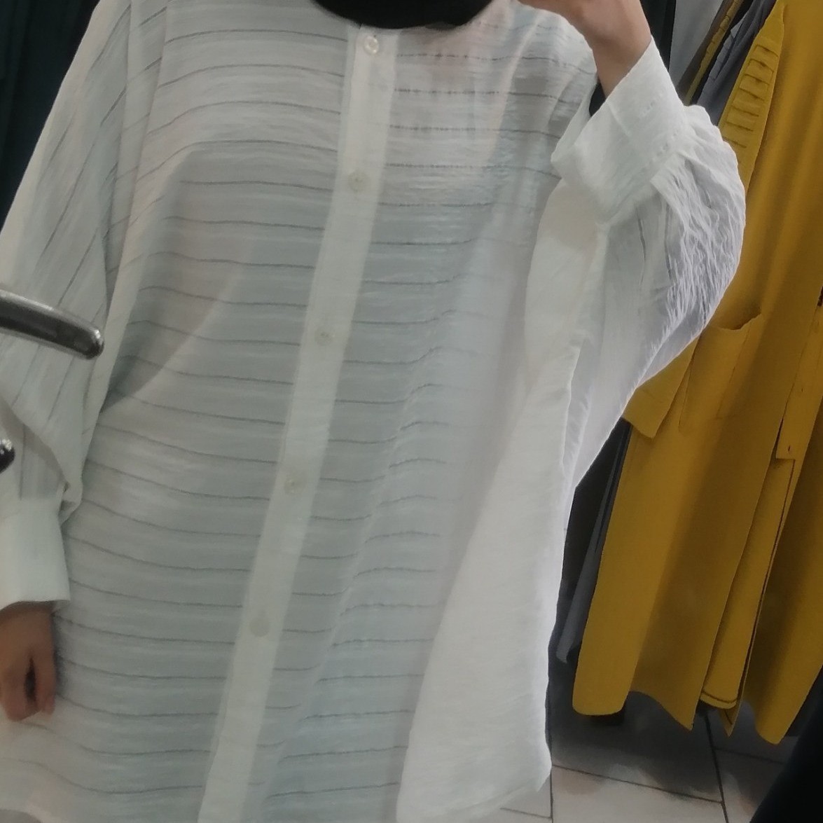 مانتو سفید کیمینو