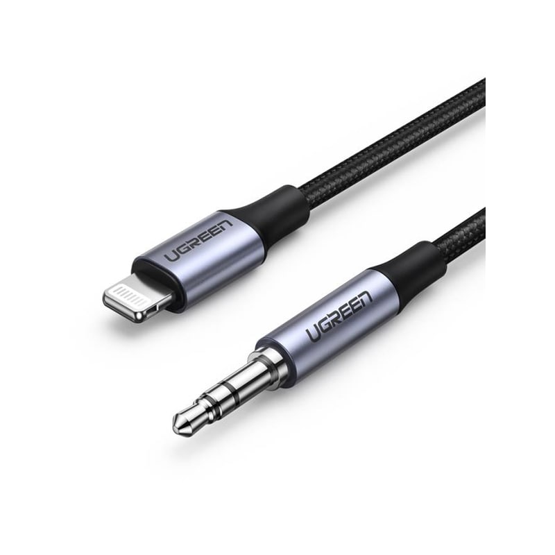 مبدل Lightning به جک 3.5mm یوگرین US315 70509 طول 1 متر