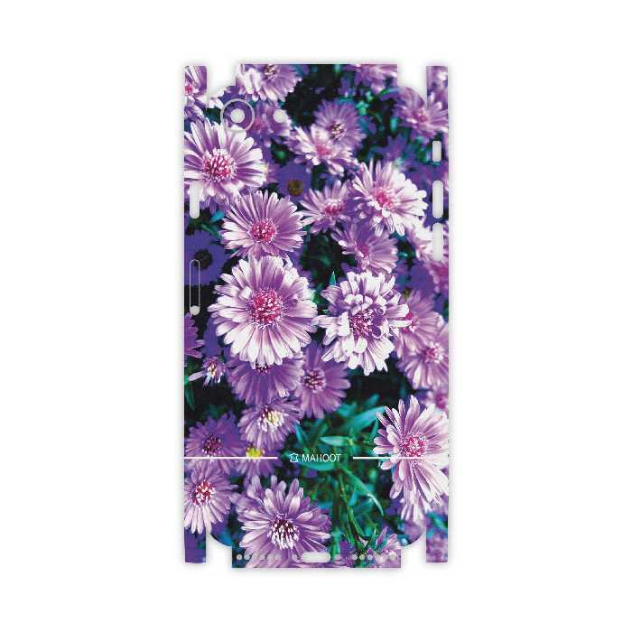 برچسب پوششی ماهوت مدل Purple-Flower-FullSkin مناسب برای گوشی موبایل اپل iPhone 7