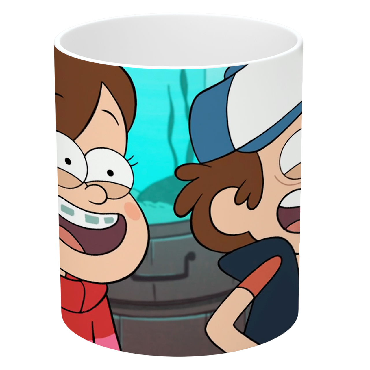  ماگ طرح انیمیشن آبشار جاذبه مدل NI2907